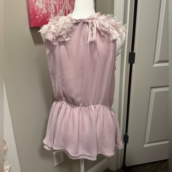 Lilac ruffle top - Picture 2 of 2